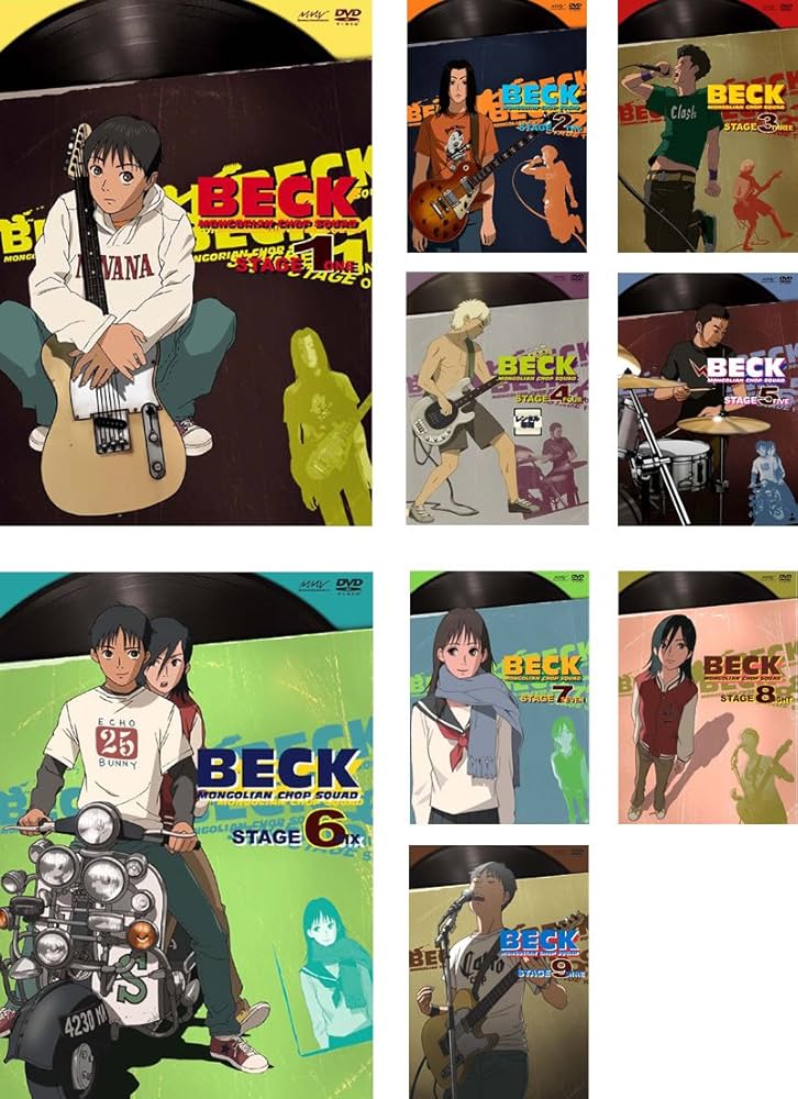 Amazon.co.jp: BECK ベック [レンタル落ち] 全9巻セット [マーケット